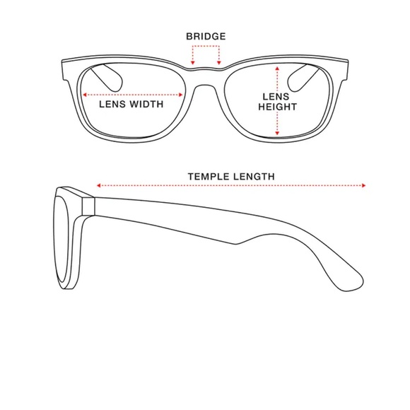 Ray-Ban RB 0840-S MEGA WAYFARER 1390/B1 51/21 145 3N Unisex - Picture 5 of 13